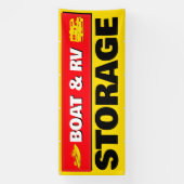 Boots- und RV-Speicherplatz im Freien Banner (Vertikal)