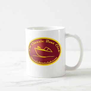 Boots-Verein-Gold Nanowatt klassisches/rote Kaffeetasse