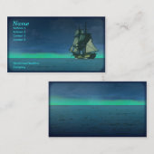 Boots-Visitenkarte Visitenkarte (Vorne/Hinten)