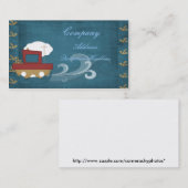 Boots-Visitenkarte Visitenkarte (Vorne/Hinten)