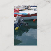 Boots-Visitenkarte Visitenkarte (Rückseite)