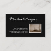 Boots-Visitenkarten, die HafenSepia segeln Visitenkarte (Rückseite)