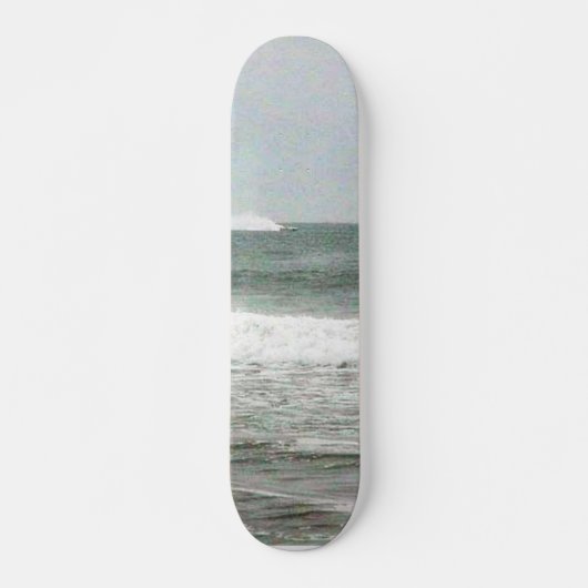 Boots-Wasser-Pier-Ozean Skateboard (Vorne)