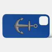 Bootsanker Cartoon Case-Mate iPhone Hülle (Rückseite (Horizontal))
