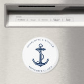 Bootsanker Strand Hochzeitsgeschenke Magnet (In Situ (Geschirrspüler))