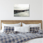 Bootsanleger Leinwanddruck (Insitu (Schlafzimmer))