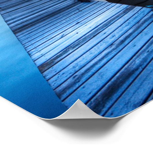 Bootsanleger Poster (Ecke)