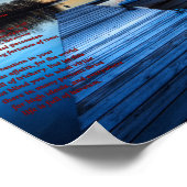 Bootsanleger Poster (Ecke)