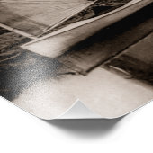 Bootsanlegestelle auf der Marine-Stadt Belle River Fotodruck (Ecke)