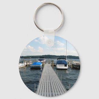 Bootsanlegestelle Chautauqua Schlüsselanhänger