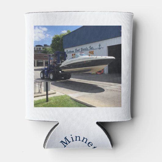 Bootsanlegestelle Dosenkühler (Vorderseite)