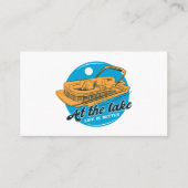 Bootsanlegestelle Visitenkarte (Vorderseite)