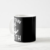 Bootsanlegestelle von Captain Keith Kaffeetasse (Vorderseite Links)