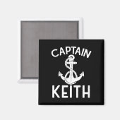 Bootsanlegestelle von Captain Keith Magnet (Vorderseite/Rückseite)