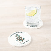 Bootsausflug für benutzerdefinierte Schiffe Getränkeuntersetzer (Seite)