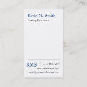 Bootsausflüge mit Anker Visitenkarte (Rückseite)