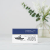 Bootscharta Fischerei Visitenkarte (Stehend Vorderseite)