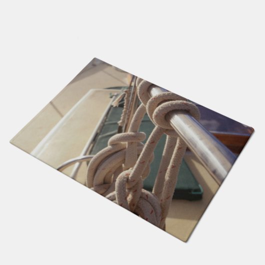 Bootsdeck Fußmatte (Schrägansicht)