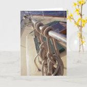 Bootsdeck Karte (Gelbe Blume)