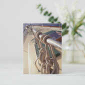 Bootsdeck Postkarte (Stehend Vorderseite)