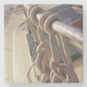 Bootsdeck Steinuntersetzer (Vorderseite)