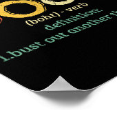 Bootsdefinition Spreng ein weiteres Tausend lustig Poster (Ecke)