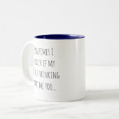 Bootseigentümer-Tasse Zweifarbige Tasse (Vorderseite Links)