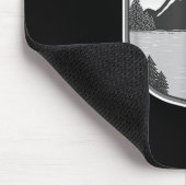 Bootsfahren auf dem See Mousepad (Ecke)