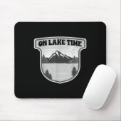 Bootsfahren auf dem See Mousepad (Mit Mouse)