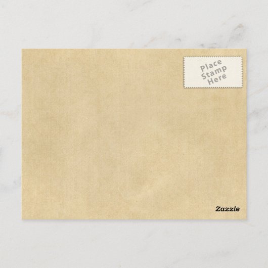 Bootsfahrt auf einem Wal Postkarte (Rückseite)