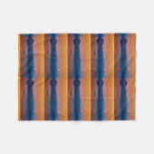 Bootsfahrt Friedlicher Mondschwimmtauchgang Schick Fleecedecke (Vorderseite (Horizontal))