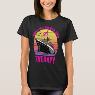 Bootsfahrt Funny Cruising Girls Trip billiger als T-Shirt