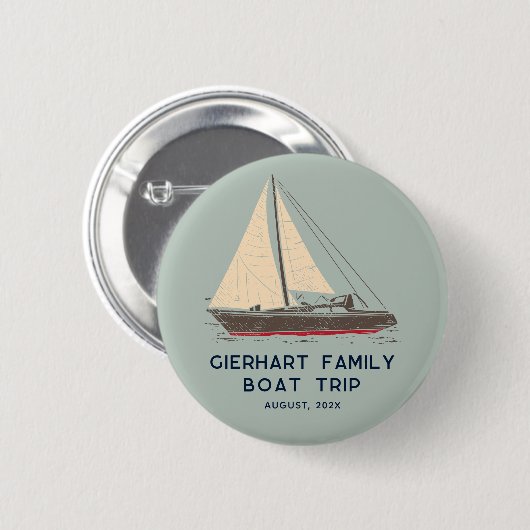 Bootsfahrt für Nautic Family Button (Vorne & Hinten)