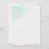 Bootsfahrt Geburtstagsparty Einladung (Rückseite)