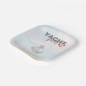 Bootsfahrt Geburtstagsparty Pappteller (Gewinkelt)