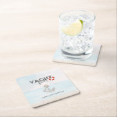 Bootsfahrt Geburtstagsparty Rechteckiger Pappuntersetzer (Vor Ort)