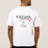 Bootsfahrt Geburtstagsparty T-Shirt (Rückseite)