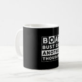 Bootsfahrt mit tausend Booten Segelsegler Kaffeetasse (Vorderseite Links)