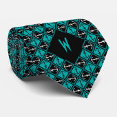 Bootsfahrt Nautical Anchor Krawatte (Gerollt)