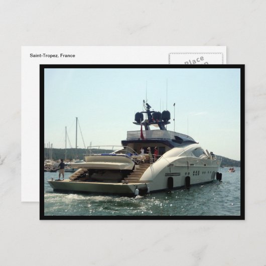 Bootsfahrt Postkarte (Vorne/Hinten)