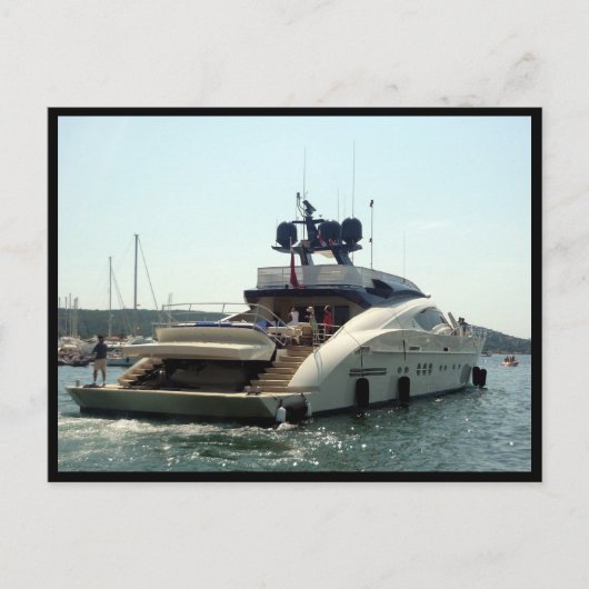 Bootsfahrt Postkarte (Vorderseite)