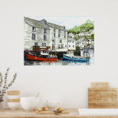 'Bootsfahrt' Print Poster (Küche)