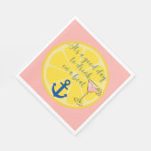 Bootsfahrt Serviette (Ecke)