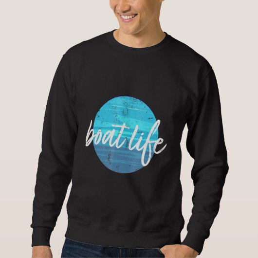 Bootsfahrt Sweatshirt (Vorderseite)