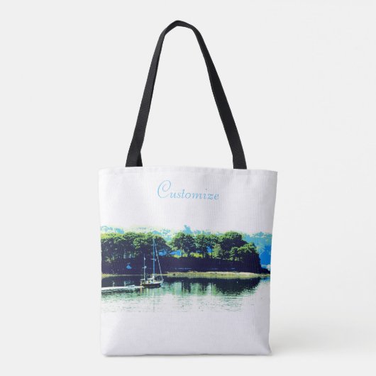 Bootsfahrt Tasche (Rückseite)