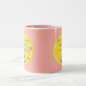 Bootsfahrt Zweifarbige Tasse (Mittel)