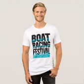 Bootsfestspiele Tri-Blend Shirt (Vorderseite voll)