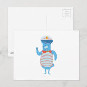 Bootsführer Postkarte (Vorne/Hinten)