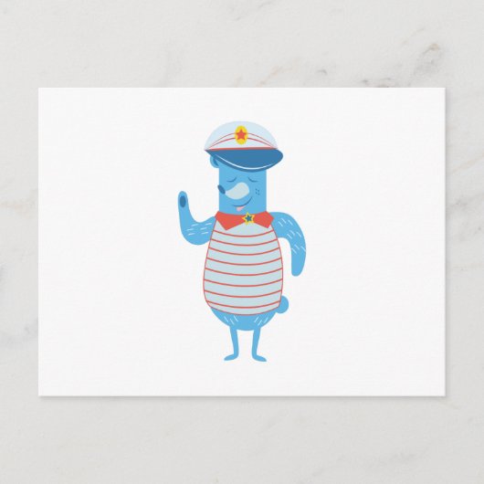 Bootsführer Postkarte (Vorderseite)