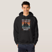Bootsführer Segelschiff Segelboot Hoodie (Vorne ganz)